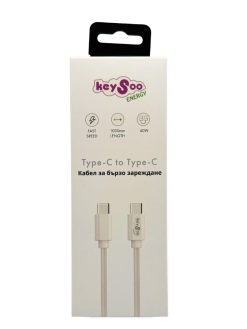 Кабел за телефон – Keysoo Energy  Type C – Type C – 60W